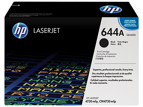HP 644A Cyan/Yellow/Magenta Original LaserJet Toner Cartridge Q6461A /Q6462A /Q6463A 618EL